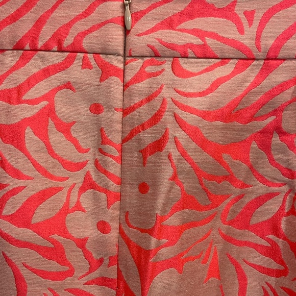 J Crew Lined Pink Nude and Neon Skirt   New - Picture 6 of 10